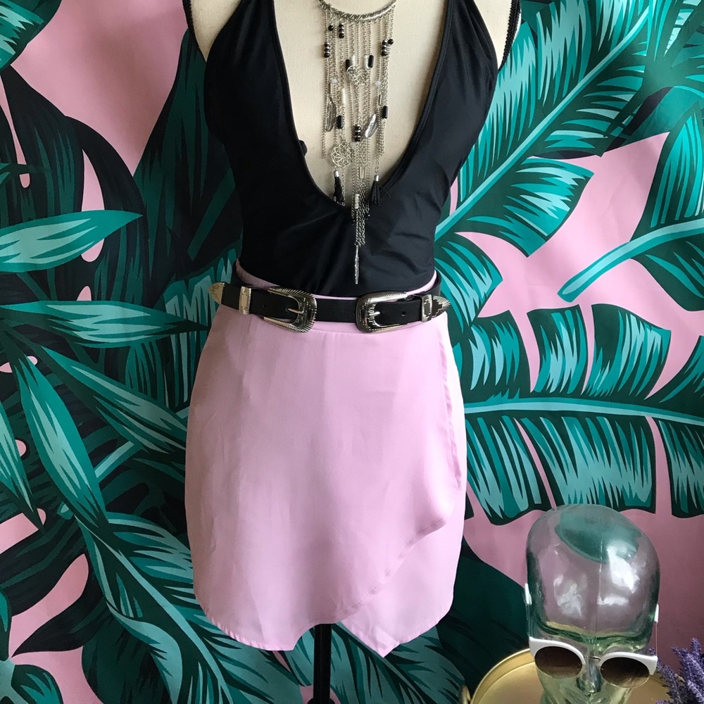 Women Skirt Pant Mini Skirt Irregular